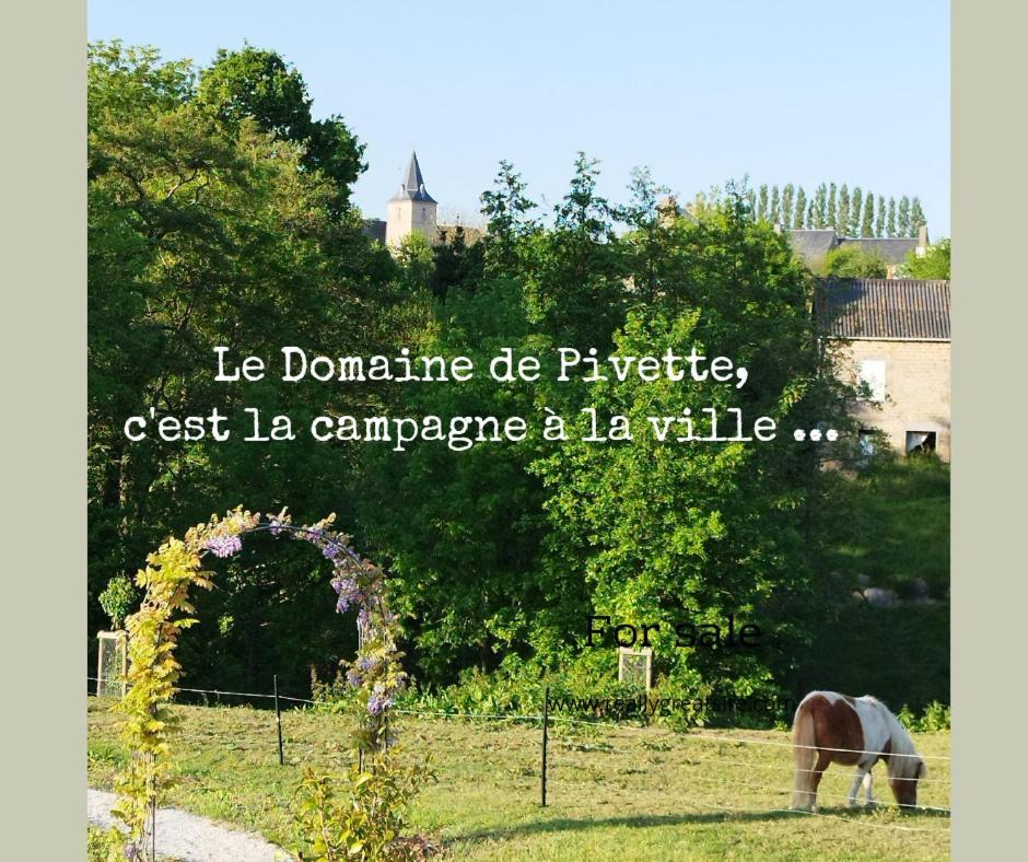 Le Domaine De Pivette Chambre Climatisee Et Insolite Avec Terrasse Privative Avranches Exterior photo
